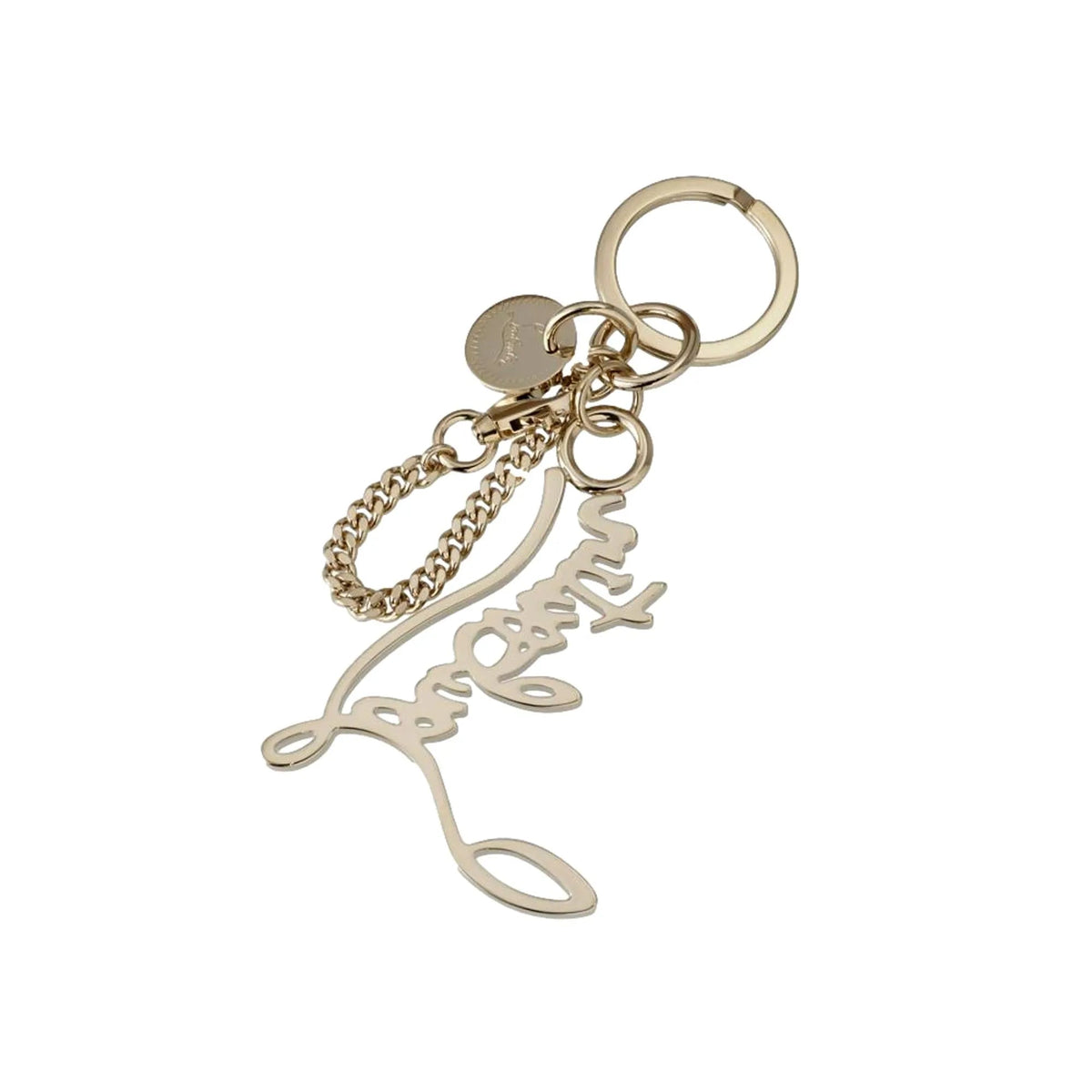 Christian Louboutin Logo Gold and Crystal Keychain - Keychains - Clayton's Online Store