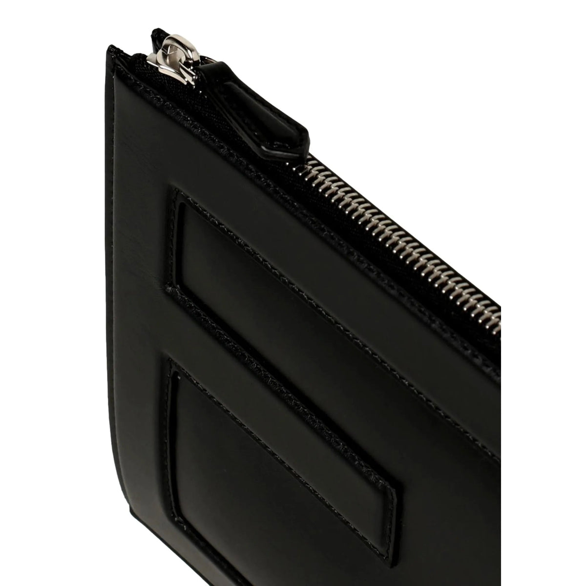 Fendi Baguette Black Calf Leather Embossed Clutch Wallet - Wallets - Clayton's Online Store