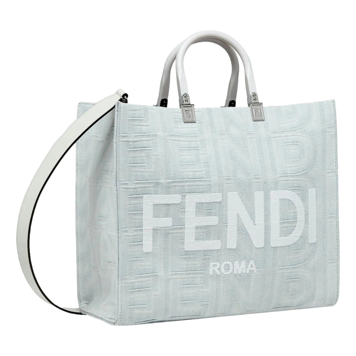 Fendi by Marc Jacobs Sunshine Denim Shopping Bag Tote - Handbags - Clayton's Online Store