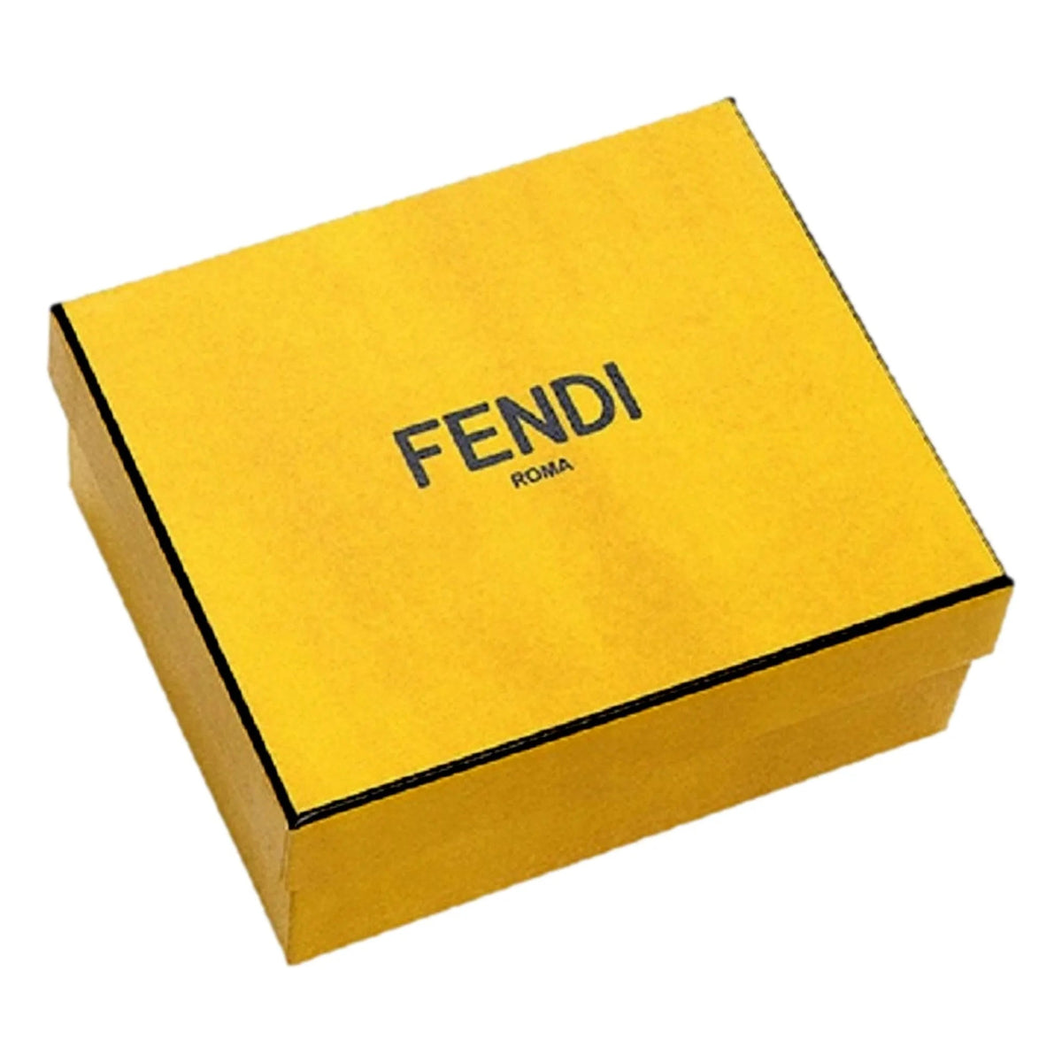 Fendi Calf Leather F Logo Brown Pink Small Bifold Wallet - Wallets - Clayton's Online Store