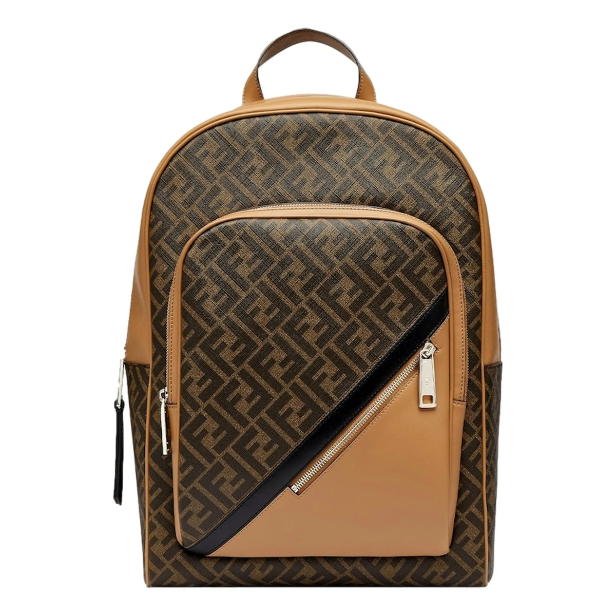 Fendi Diagonal FF Logo Men's Backpack - Handbags - Clayton's Online Store