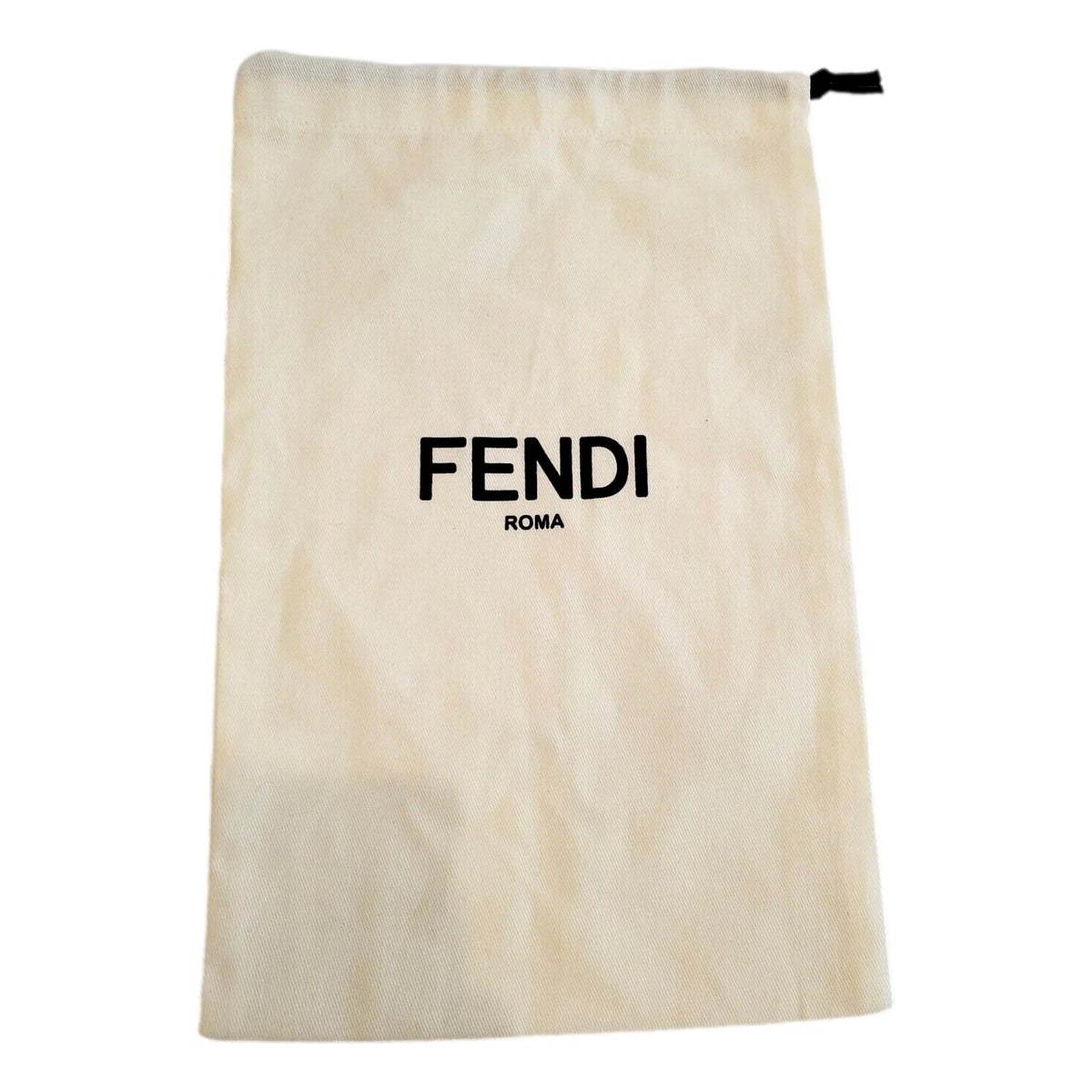 Fendi FF Print Nero and Bianco Knitted Wool Scarf - Scarves and Shawls - Clayton's Online Store