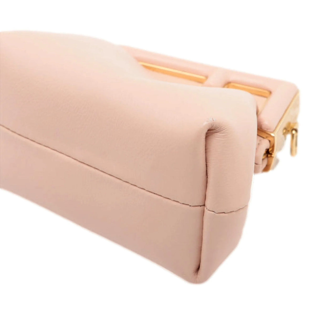 Fendi First Poudre Powder Pink Leather Nano Micro Charm Pouch Bag - Wallets - Clayton's Online Store