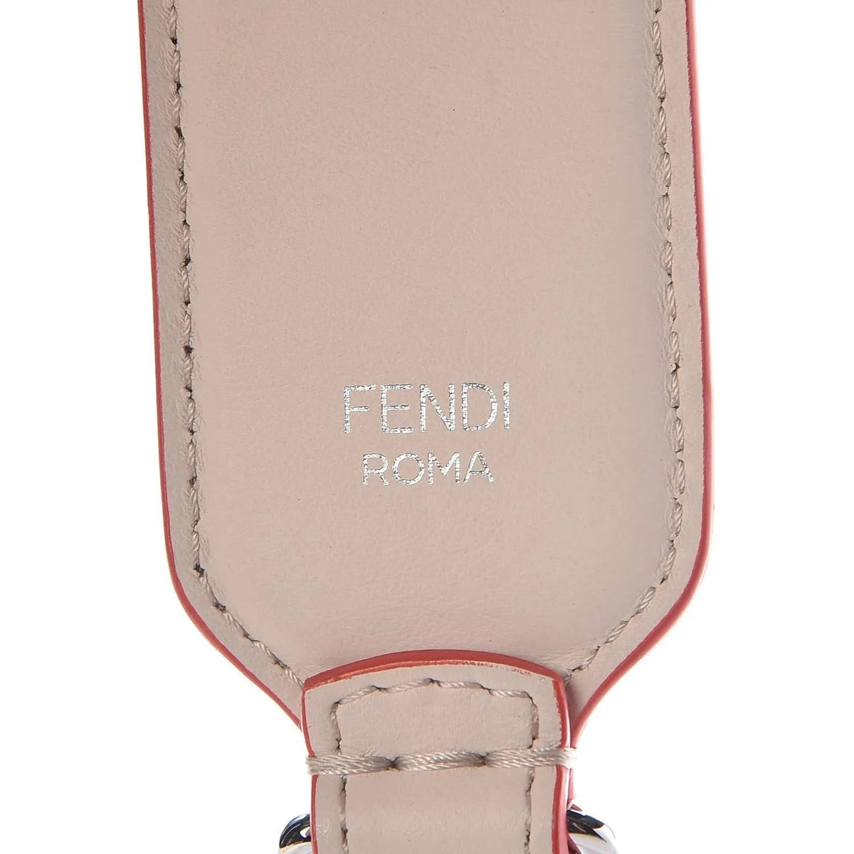 Fendi "FUN" Beige Multicolor Studded Mini Leather Shoulder Strap - Handbags - Clayton's Online Store