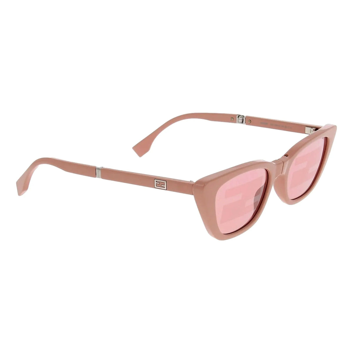 Fendi Injected Touch of FF Pink and Silver Sunglasses - Sunglasses - Clayton's Online Store