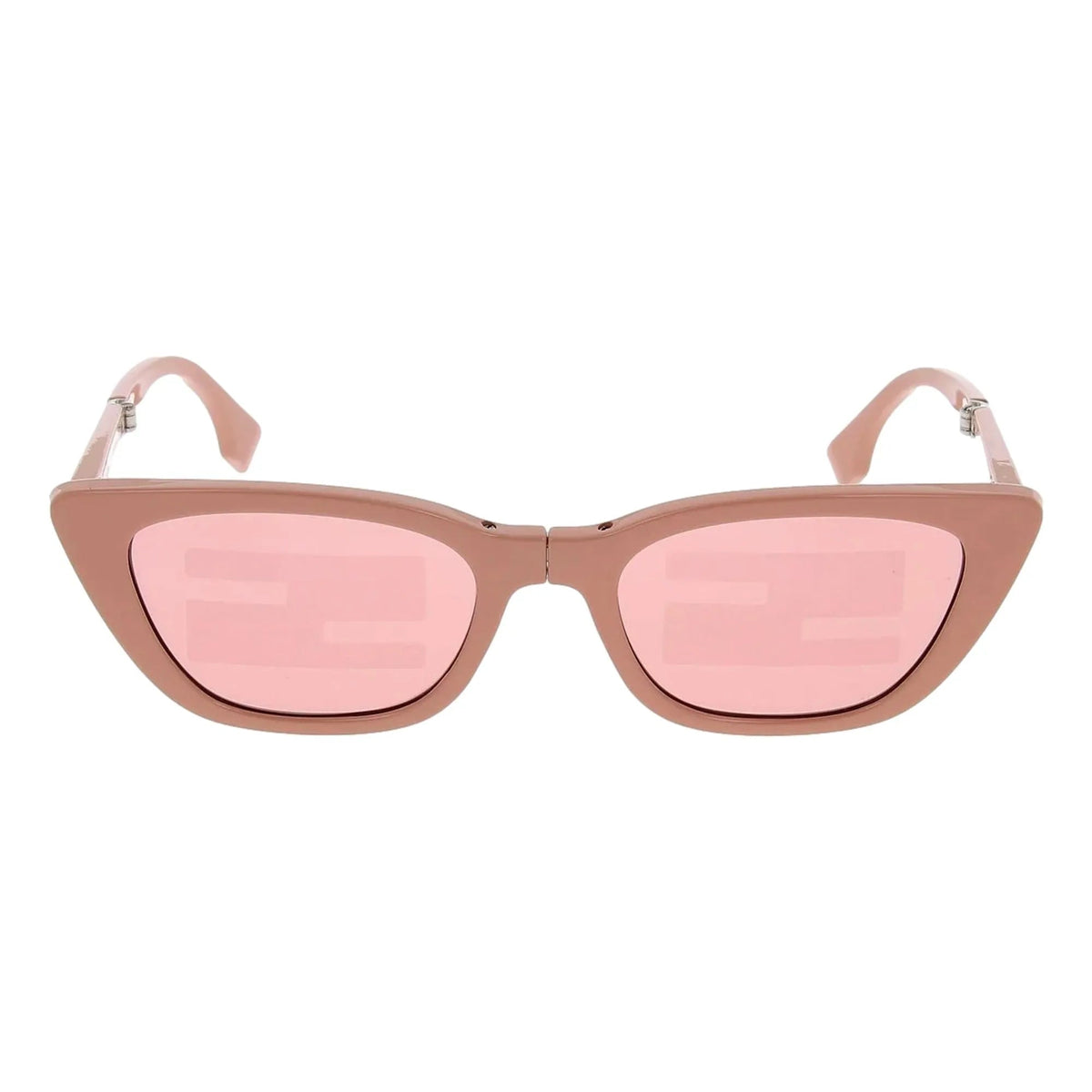 Fendi Injected Touch of FF Pink and Silver Sunglasses - Sunglasses - Clayton's Online Store