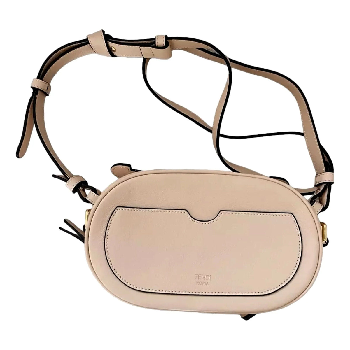 Fendi Light Rose вЂOвЂ™Lock MiniвЂ™ Shoulder Bag - Handbags - Clayton's Online Store