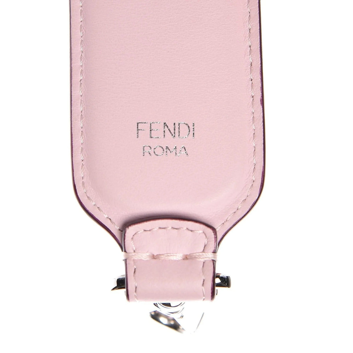 Fendi Mini Strap You Pink Peonia Multicolor "LOVE" Studded Leather - Handbags - Clayton's Online Store