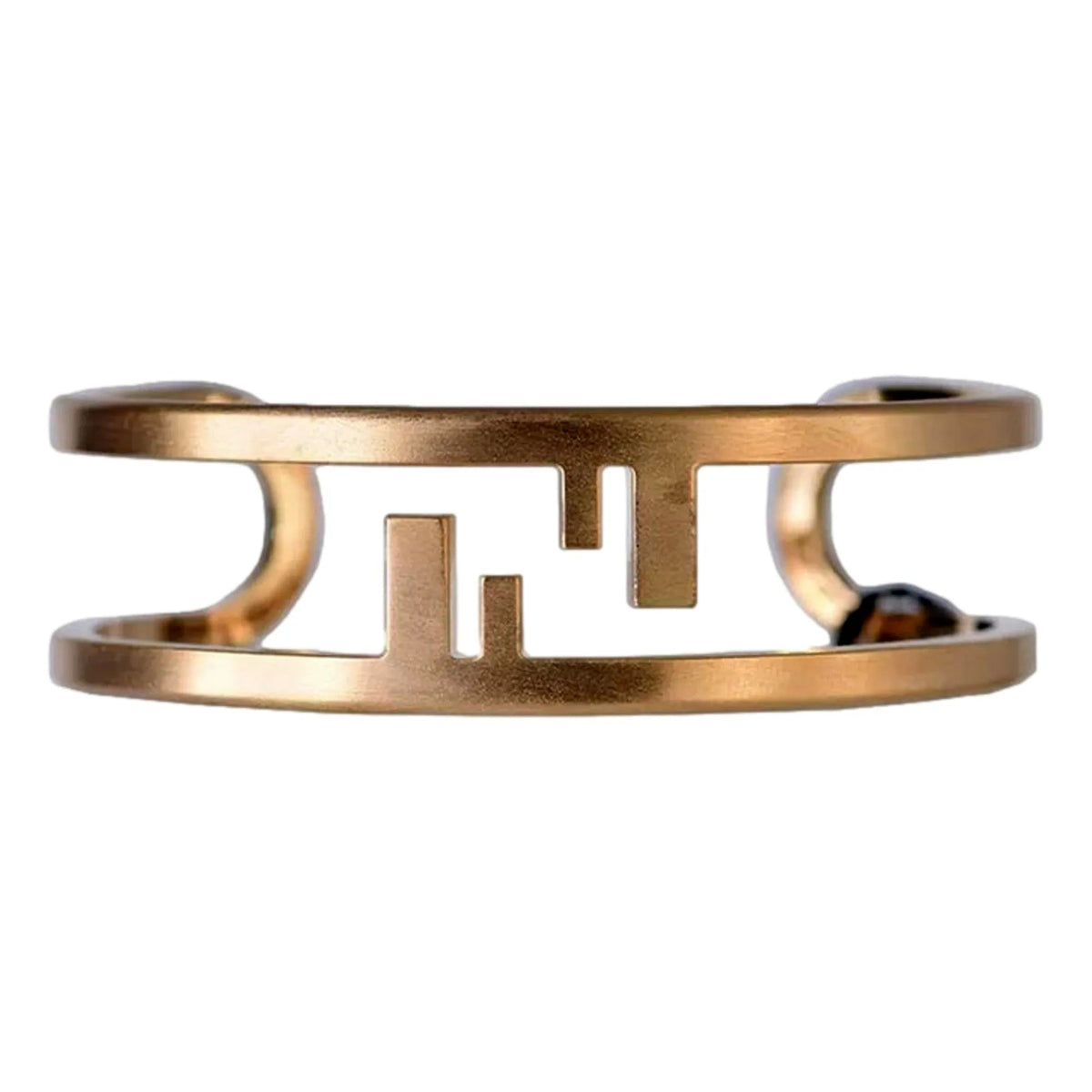 Fendi O'Lock Women's Gold Finish Metal Medium Cuff Bracelet - Jewelry - Clayton's Online Store