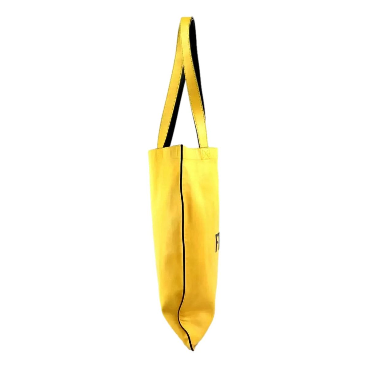 Fendi Pack Yellow Box Leather Shopping Large Tote Bag - Handbags - Clayton's Online Store