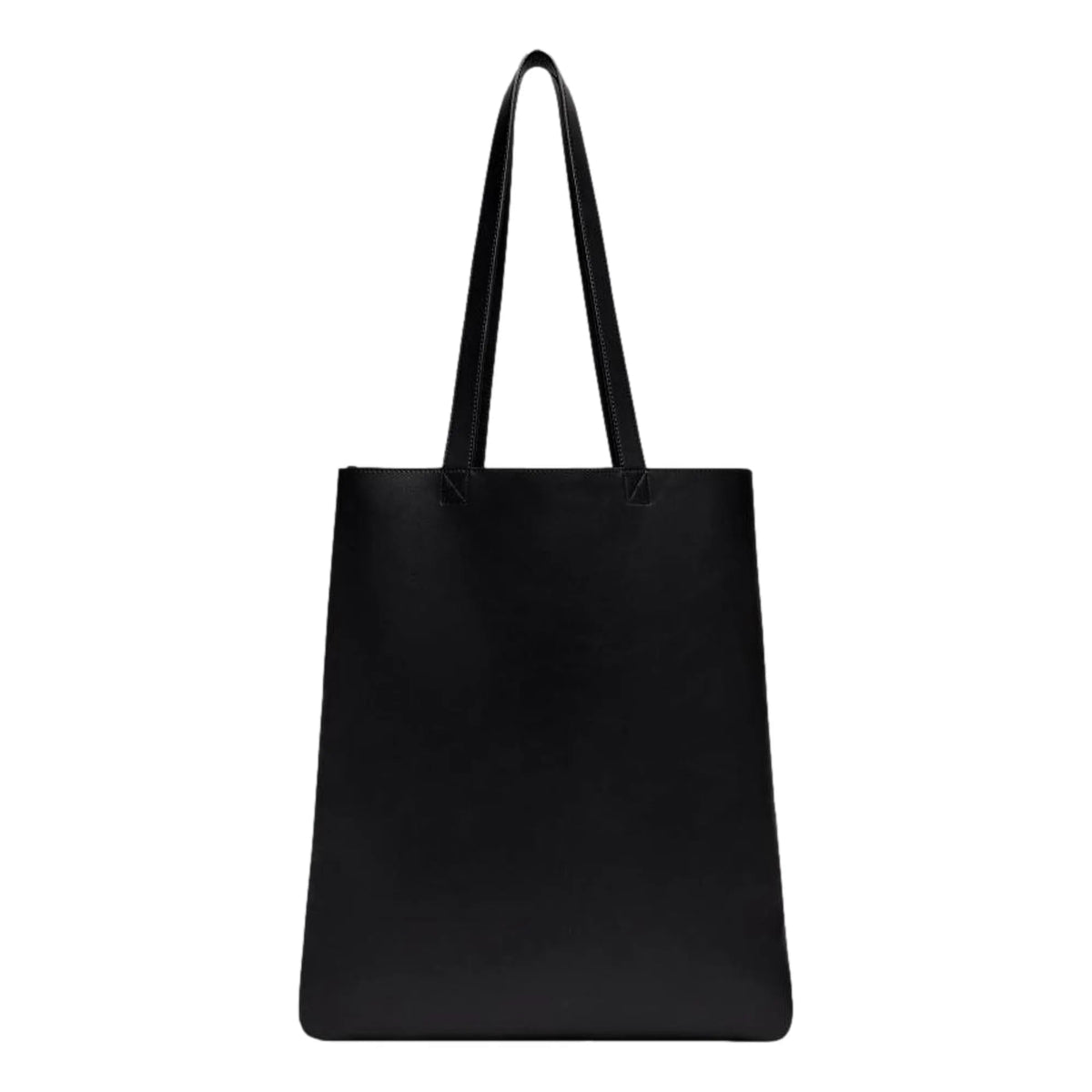 Fendi Roma Embossed Logo Black Calf Leather Large Shopping Tote Bag - Handbags - Clayton's Online Store