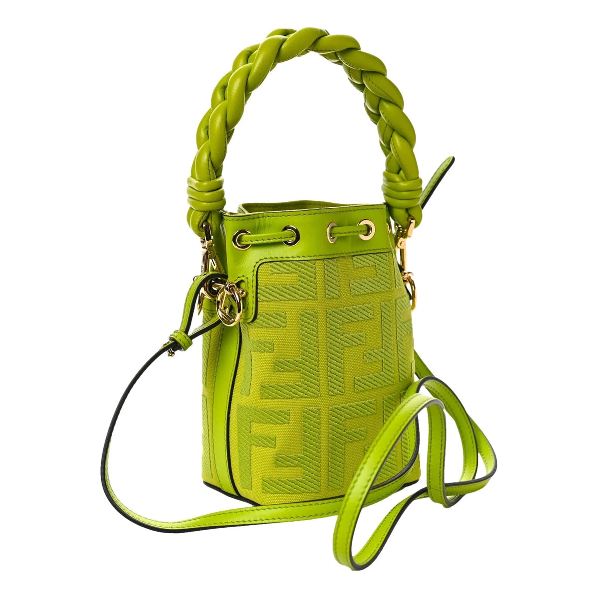 Fendi Wasabi Mon Tresor Mini Bucket Bag - Handbags - Clayton's Online Store