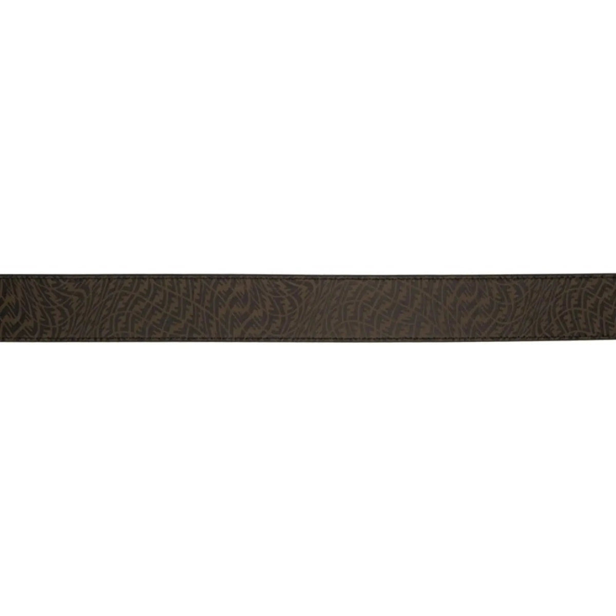 Fendi x Sarah Coleman Mens FF Vertigo Brown Leather Belt 110/44 - Belts - Clayton's Online Store