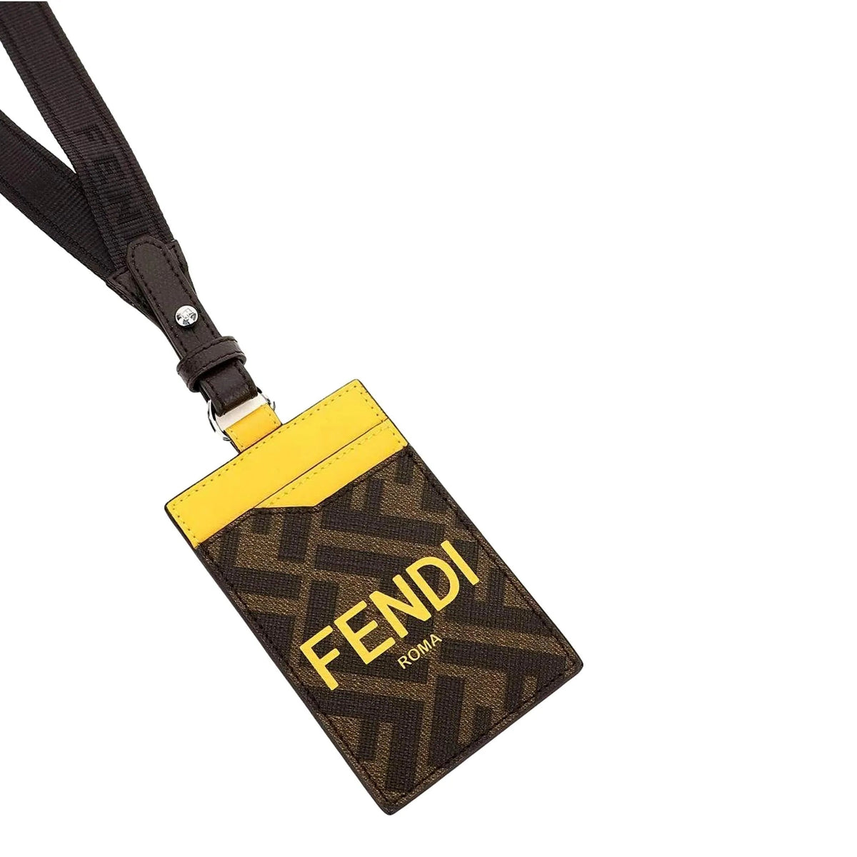 Fendi Zucca Canvas Cardholder Wallet Lanyard - Wallets - Clayton's Online Store