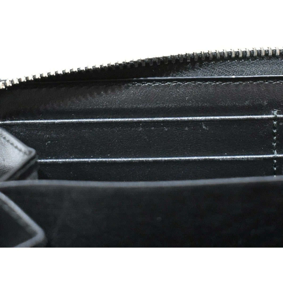 Gucci Black Leather Rainbow Blade Lightning Logo Long Wallet - Wallets - Clayton's Online Store