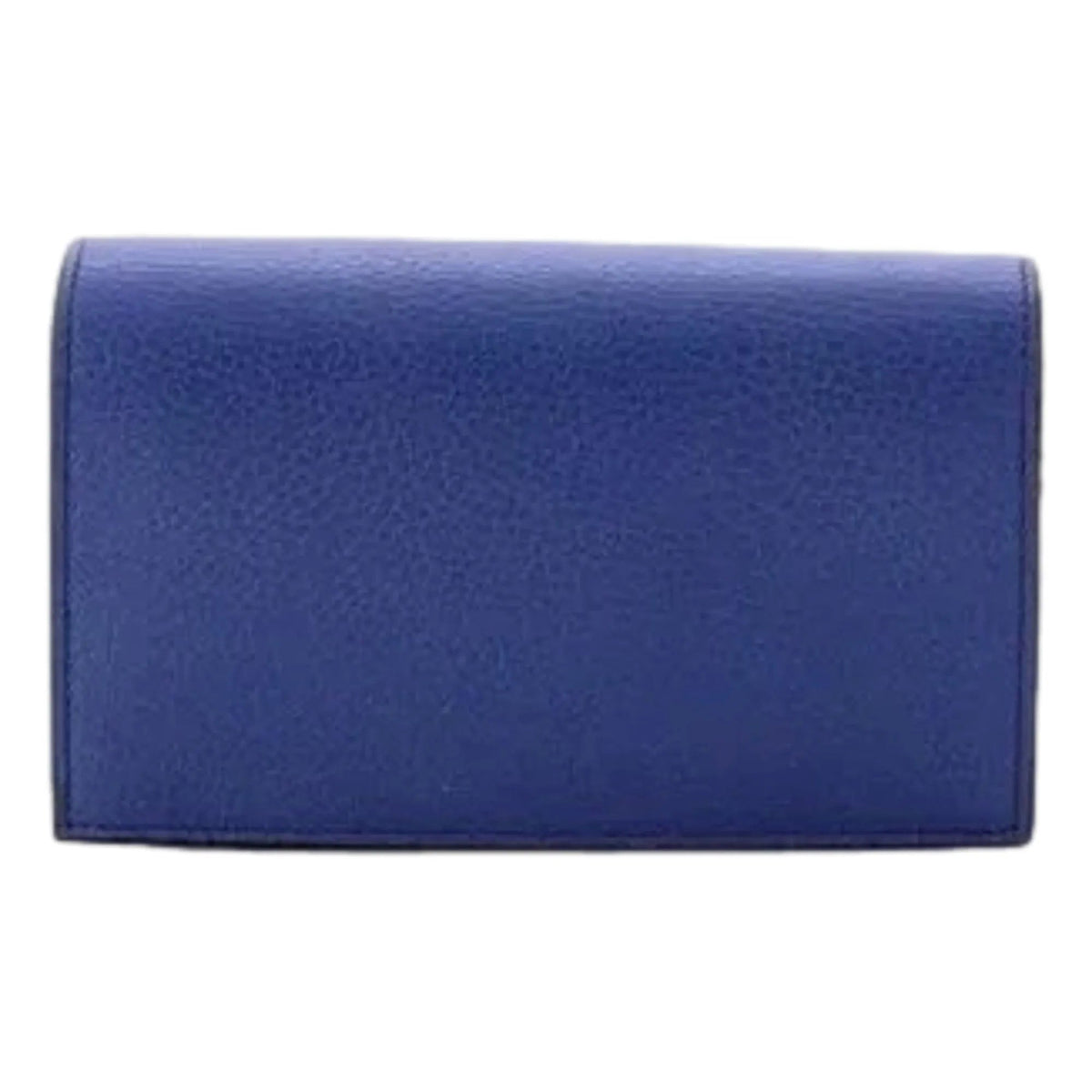 Gucci Blue Marmont GG Womens Leather Wallet on Chain Crossbody Bag - Handbags - Clayton's Online Store