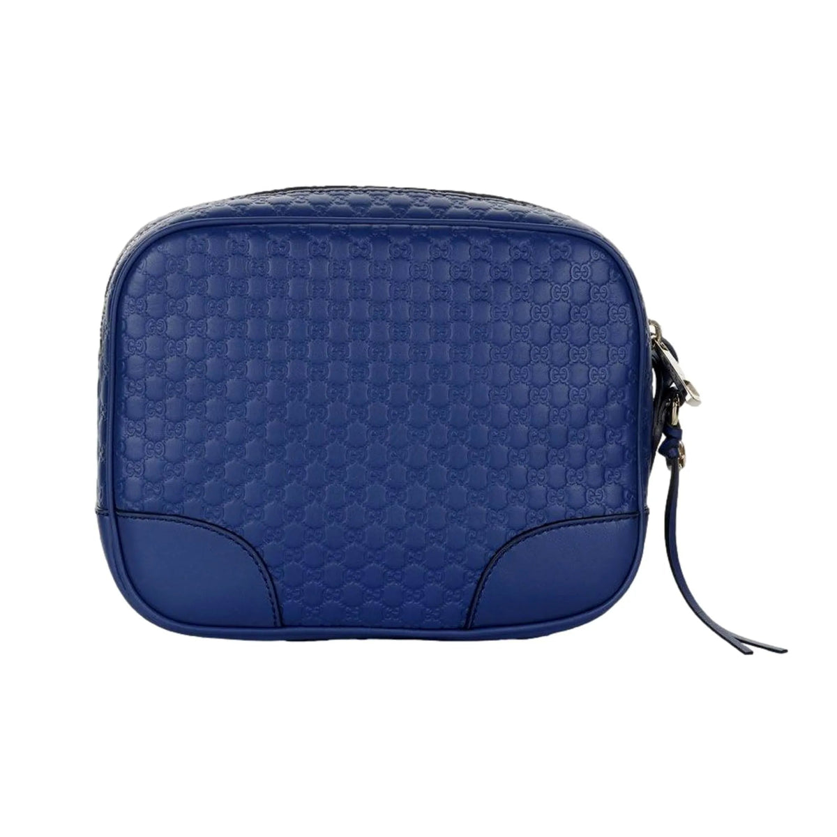 Gucci Bree Microguccissima Caspian Blue Leather Crossbody Bag - Handbags - Clayton's Online Store