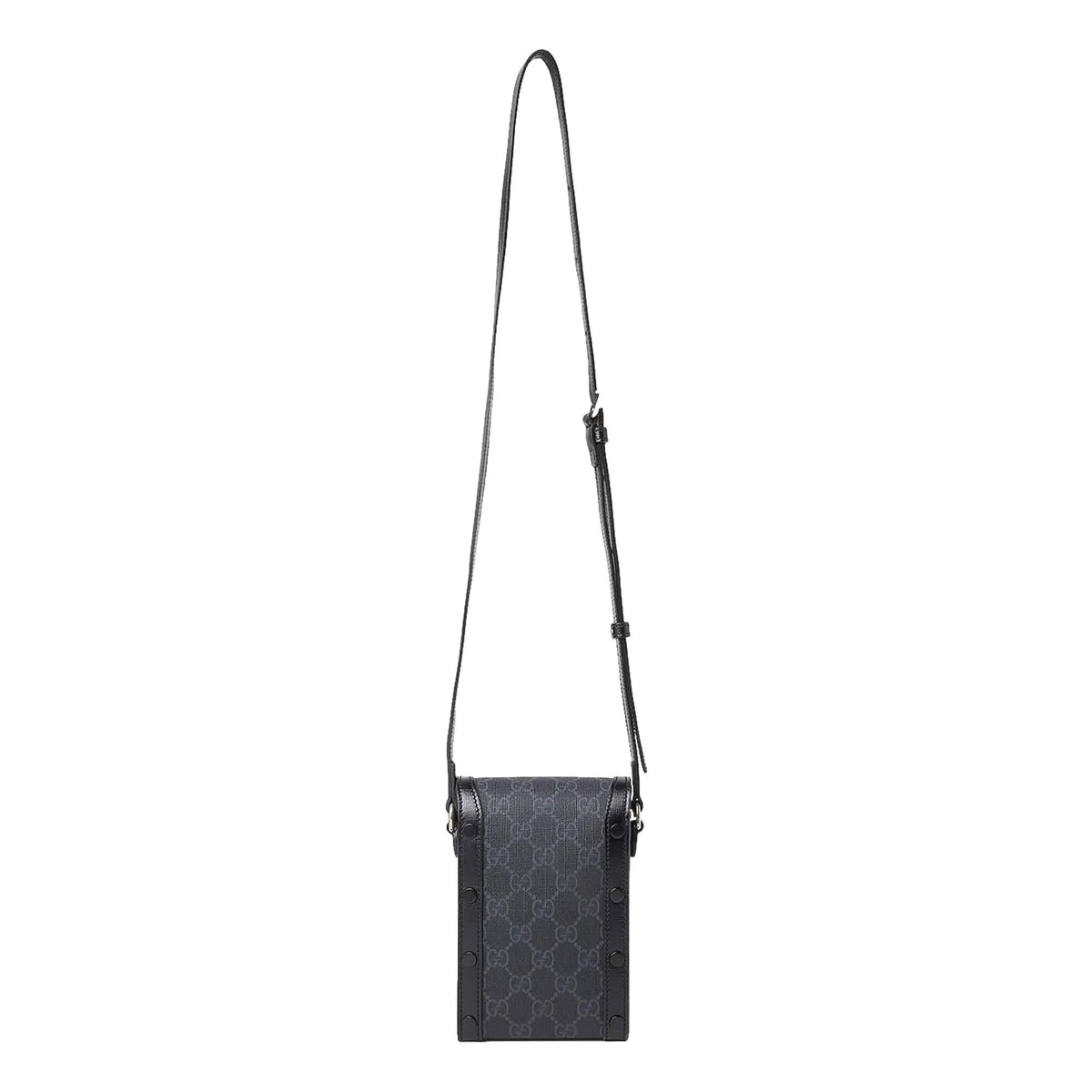 Gucci GG Retro Printed Black Canvas Crossbody Minibag - Handbags - Clayton's Online Store