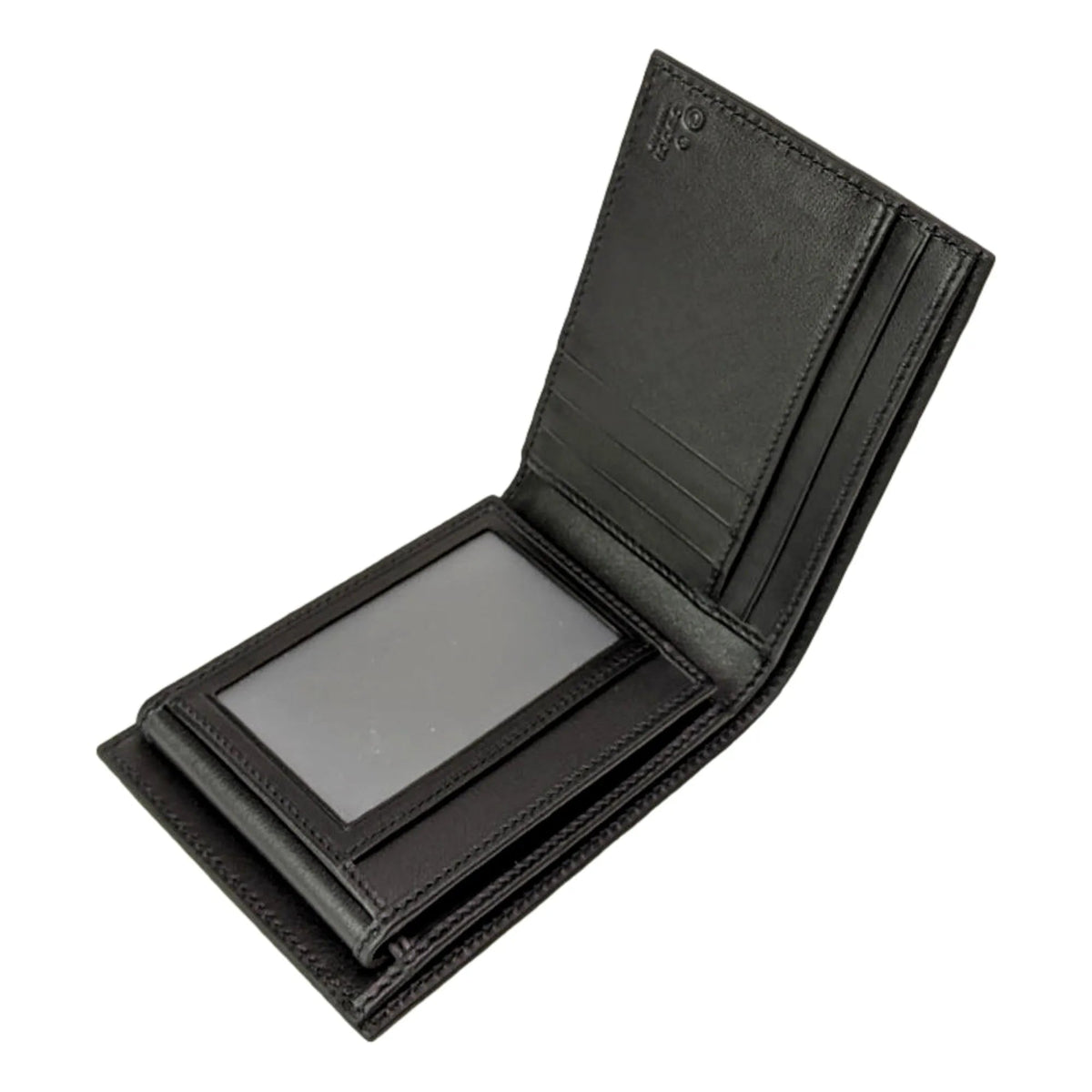 Gucci Men's Microguccissima GG Black Leather Trifold ID Wallet - Wallets - Clayton's Online Store