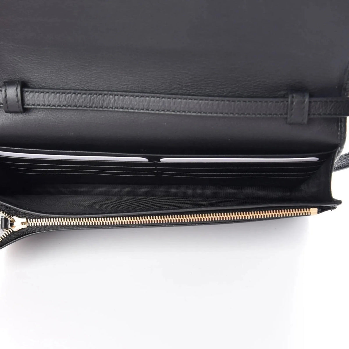 Gucci Microguccissima Black Wallet Crossbody Handbag - Handbags - Clayton's Online Store