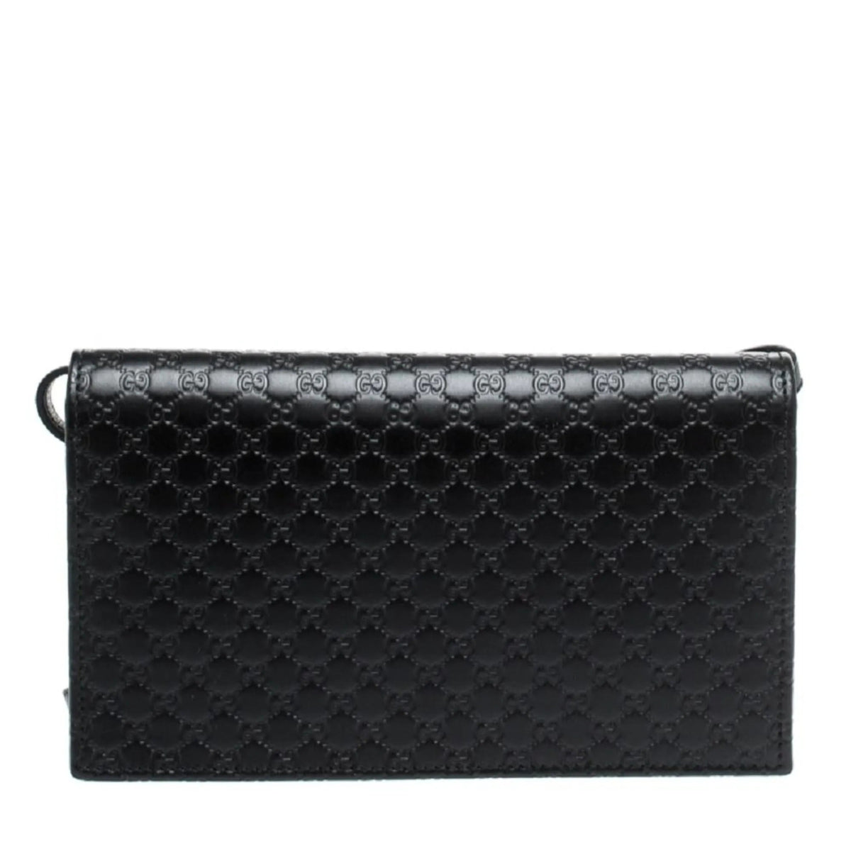 Gucci Microguccissima Black Wallet Crossbody Handbag - Handbags - Clayton's Online Store