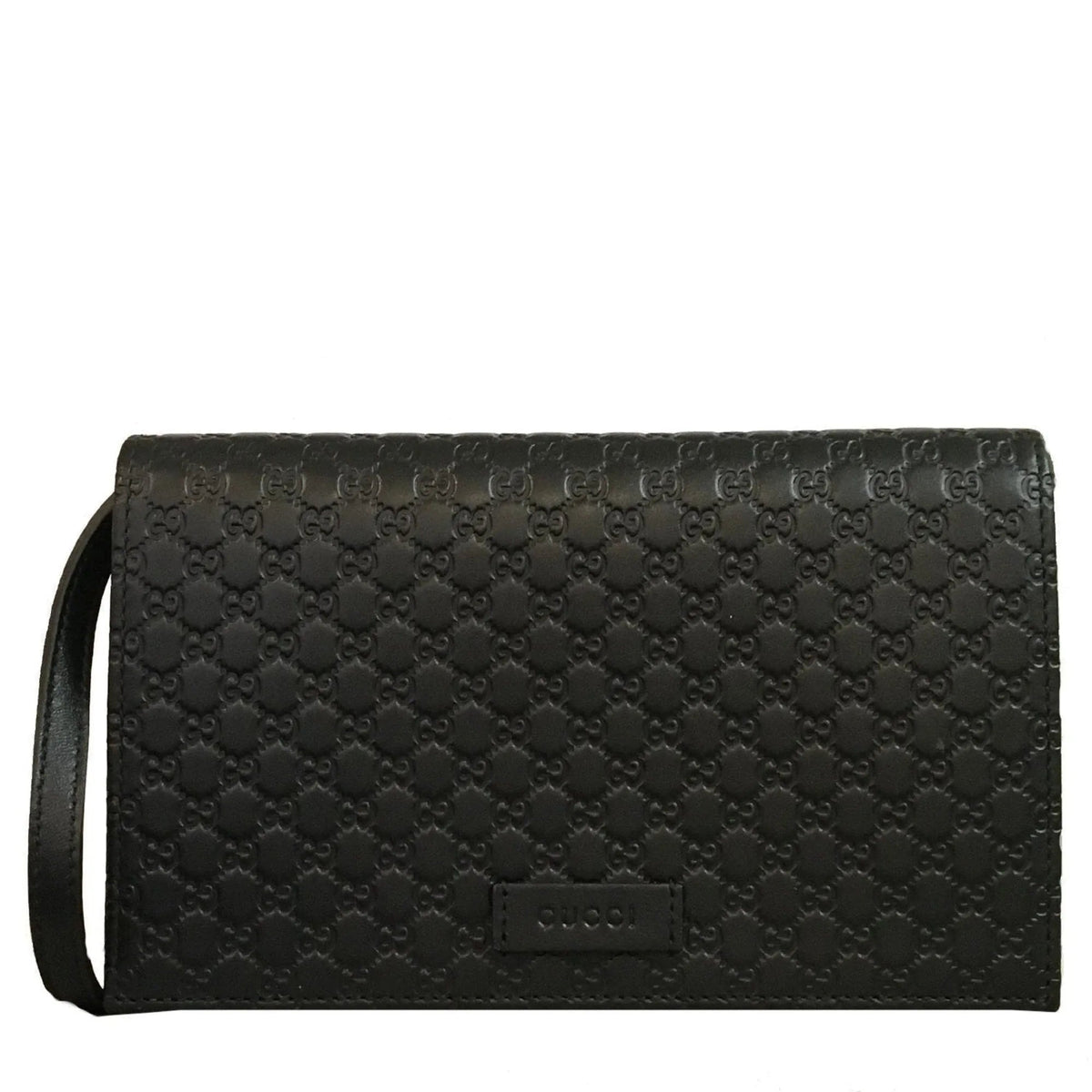 Gucci Microguccissima Black Wallet Crossbody Handbag - Handbags - Clayton's Online Store