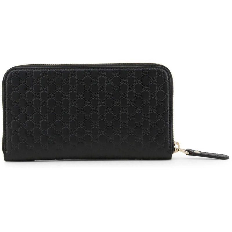 Gucci Microguccissima GG Black Leather Zip Around Continental Wallet - Wallets - Clayton's Online Store