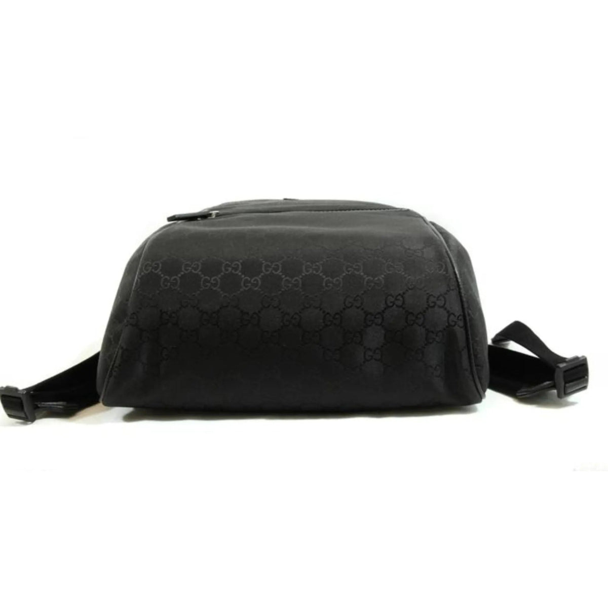 Gucci Nylon GG Guccissima Black Slim Backpack Travel Bag - Handbags - Clayton's Online Store