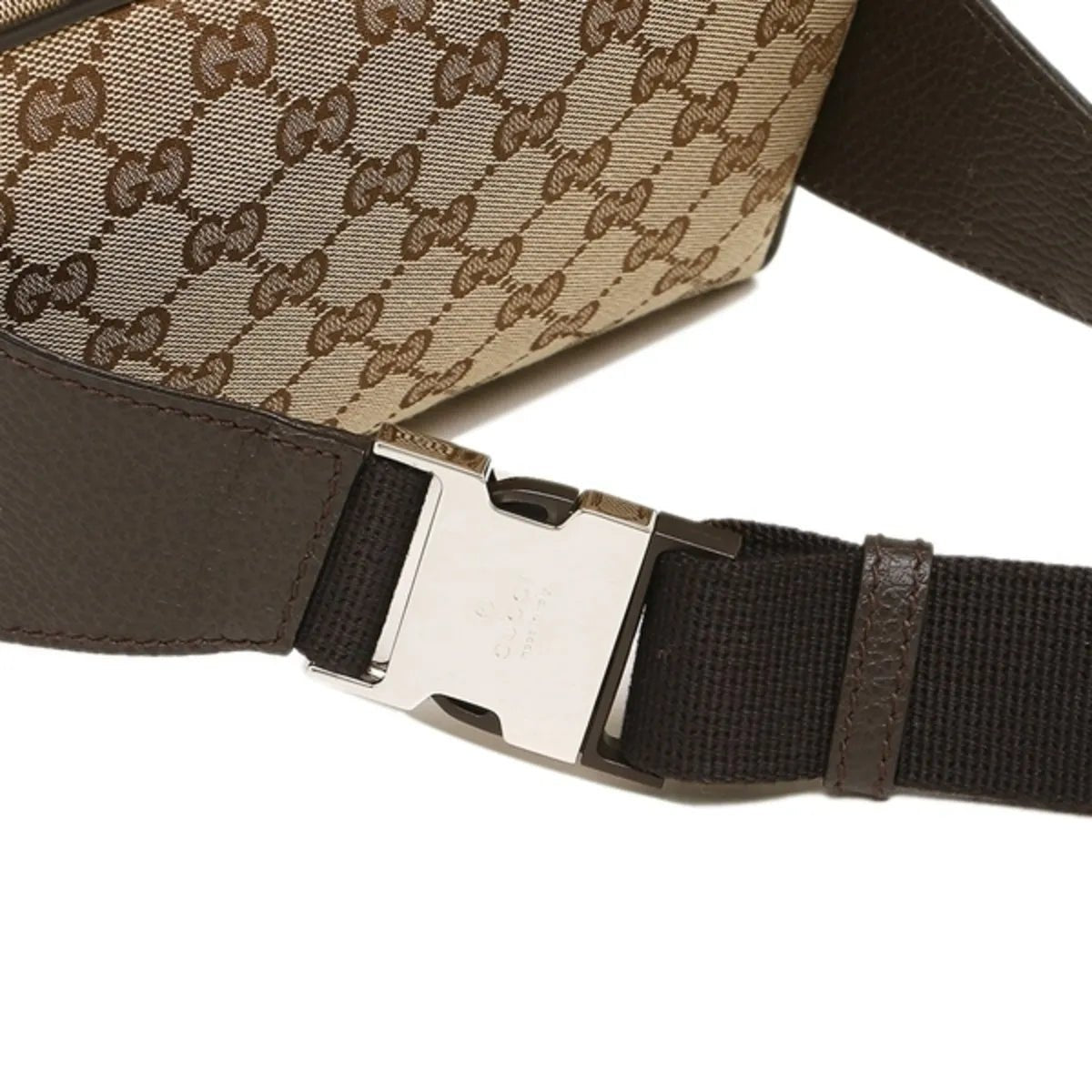 Gucci Original GG Guccissima Canvas Beige Fanny Pack Belt Bag - Handbags - Clayton's Online Store