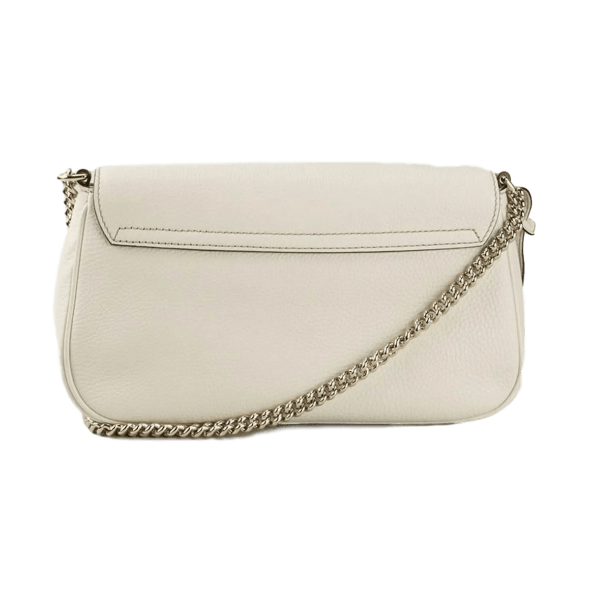 Gucci Soho Disco Ivory Signature Collection Gold Chain - Handbags - Clayton's Online Store