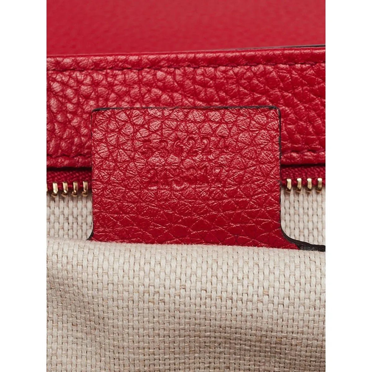 Gucci Soho Disco Red Leather GG Tassel Chain Crossbody Bag - Handbags - Clayton's Online Store