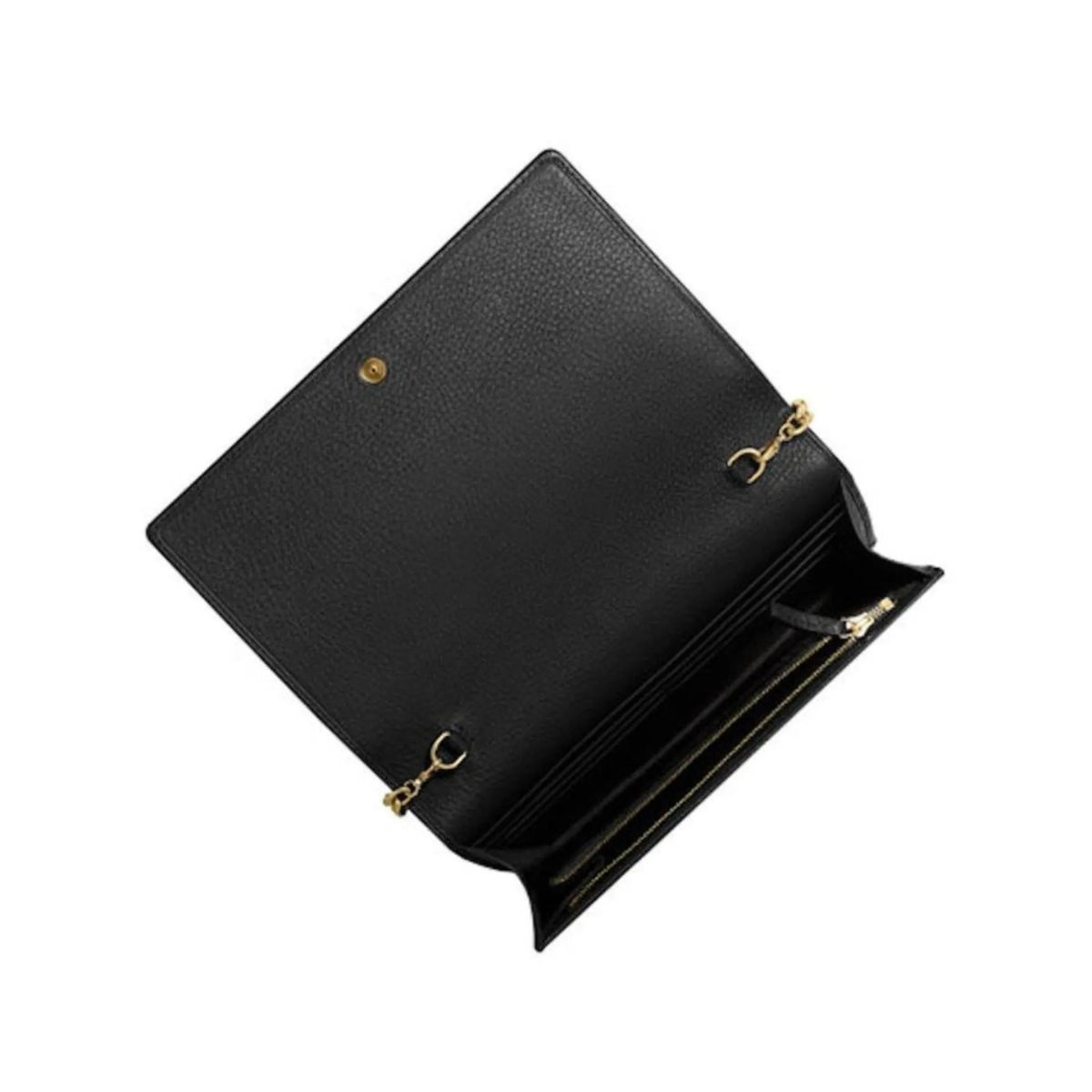 Gucci Soho Wallet on Chain Black Leather Cross Body Clutch Bag - Handbags - Clayton's Online Store