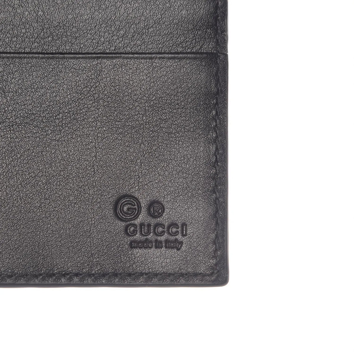 Gucci Unisex Microguccissima GG Black Money Clip Wallet - Wallets - Clayton's Online Store