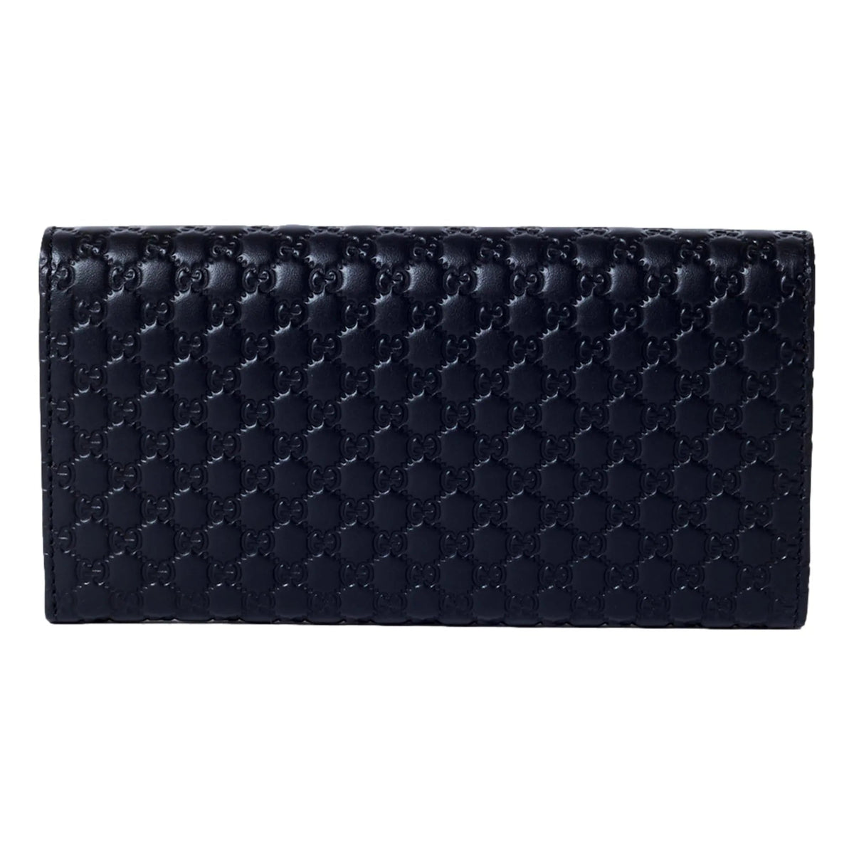 Gucci Women's Black Microguccissima Continental Flap Wallet - Wallets - Clayton's Online Store