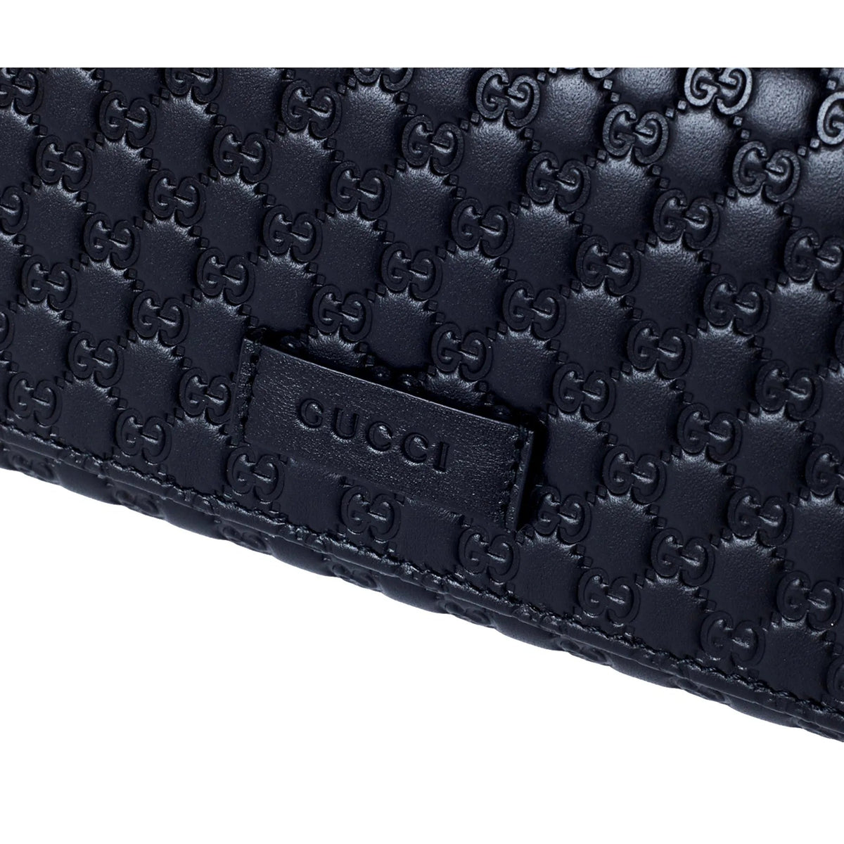 Gucci Women's Black Microguccissima Continental Flap Wallet - Wallets - Clayton's Online Store