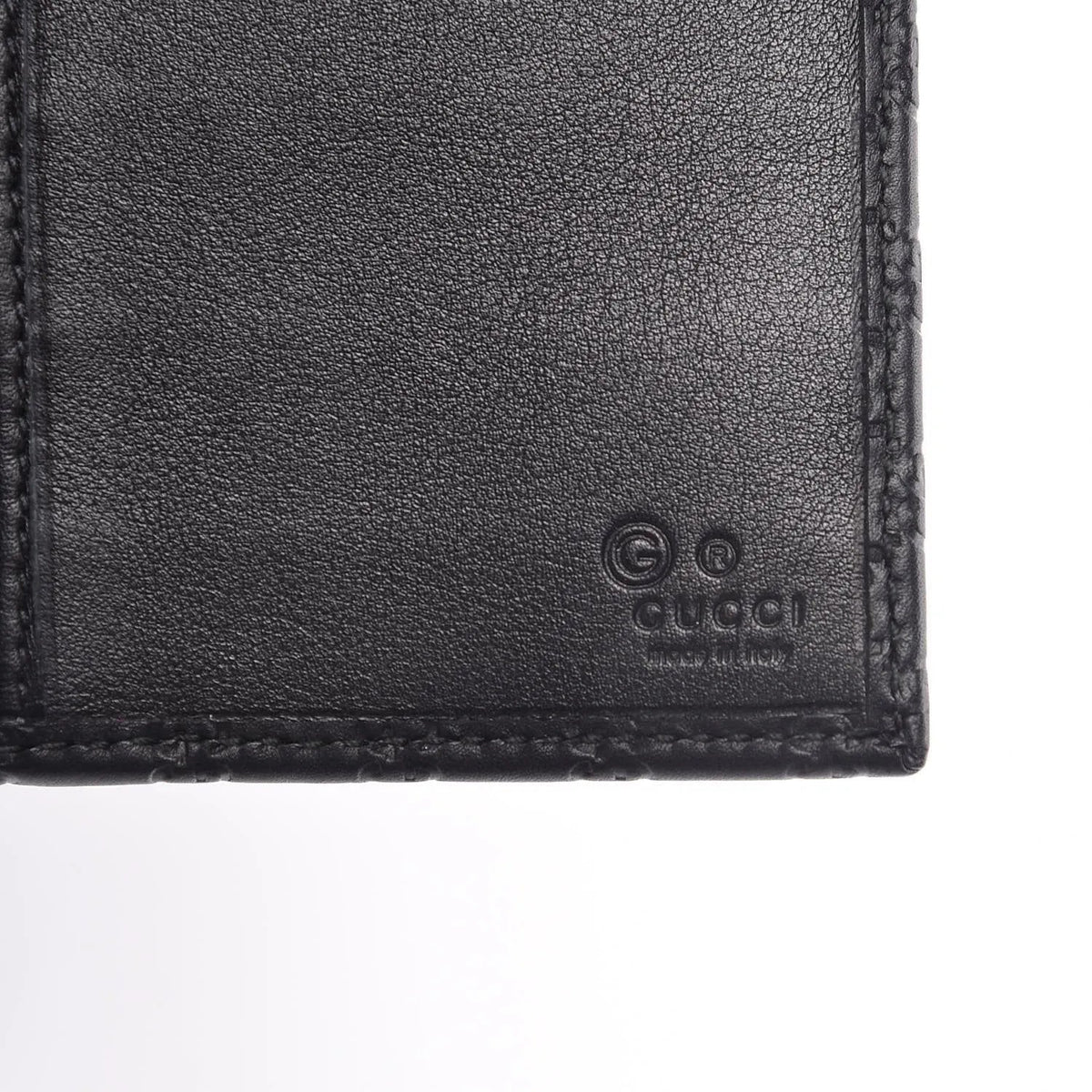 Gucci Women's Black Microguccissima Continental Flap Wallet - Wallets - Clayton's Online Store