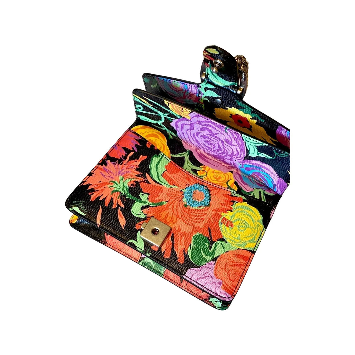 Gucci x Ken Scott Dionysus Floral Print Small Shoulder Bag - Handbags - Clayton's Online Store