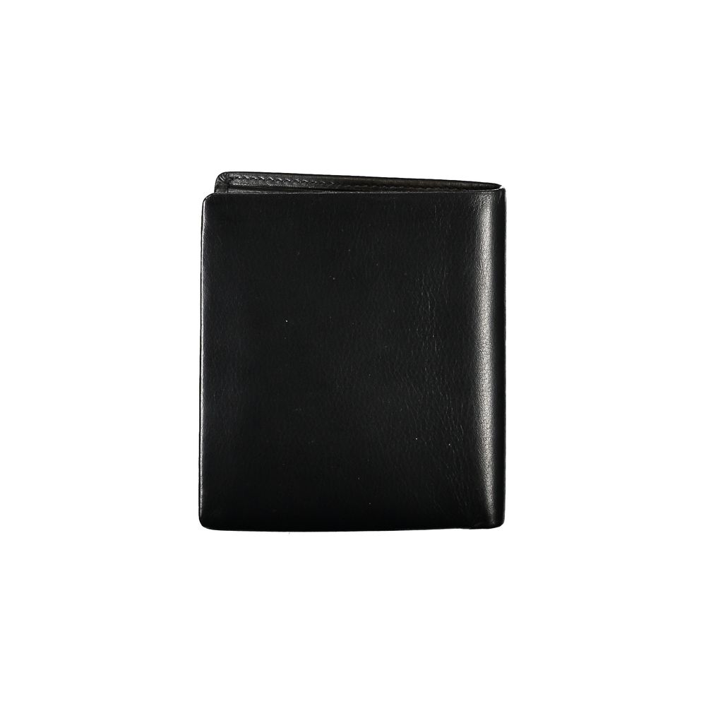 Guess Jeans Elegant Black Leather Wallet for Men