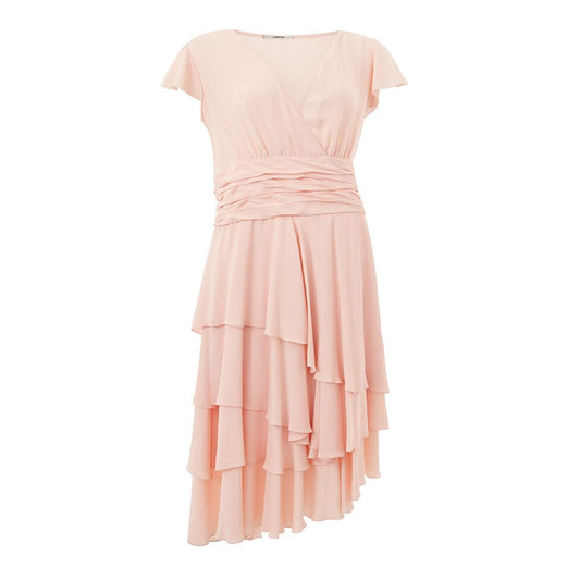 Lardini Elegant Pink Acetate Dress