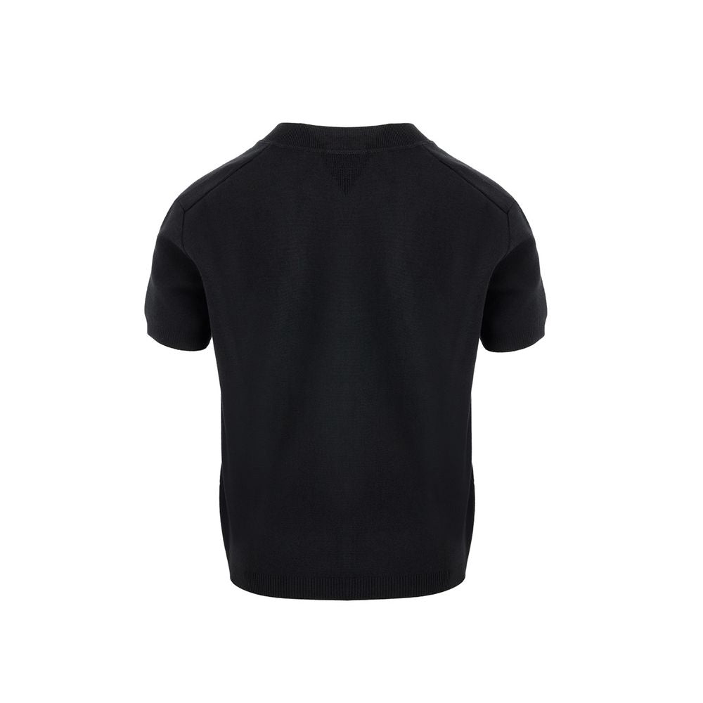 Bottega Veneta Black Cashmere Tops & T-Shirt