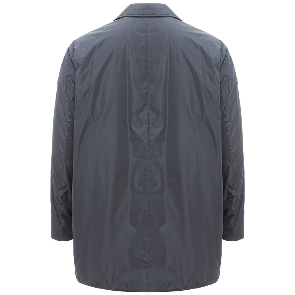 Peuterey Elegant Gray Polyamide Men's Jacket