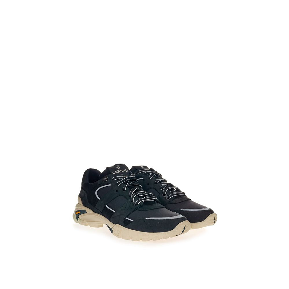 Lardini Black Suede Sneaker