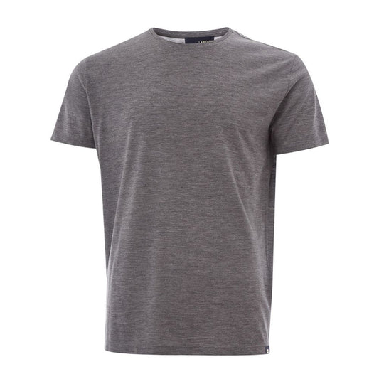 Lardini Elegant Gray Woolen Designer T-Shirt