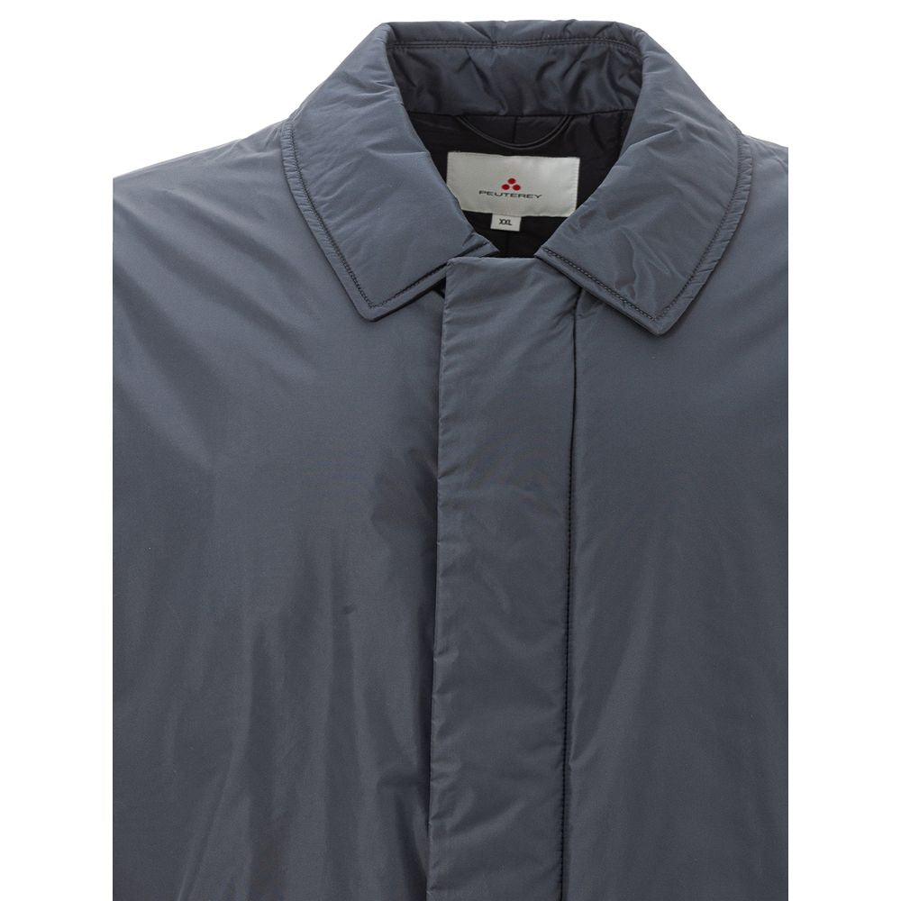 Peuterey Elegant Gray Polyamide Men's Jacket