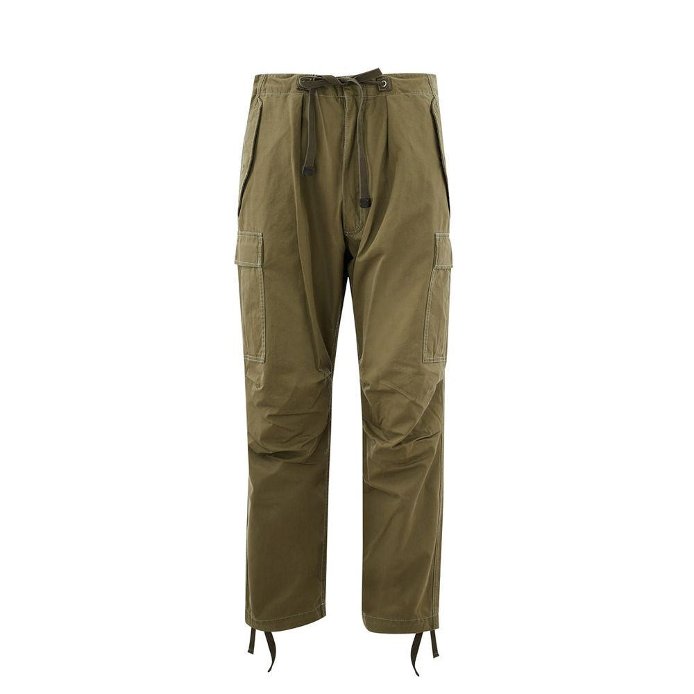Tom Ford Elegant Green Cotton Trousers