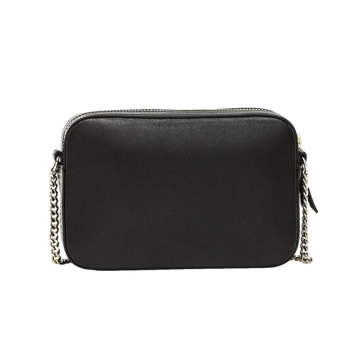 Jimmy Choo Balti Embossed Black Leather Camera Crossbody Bag - Handbags - Clayton's Online Store