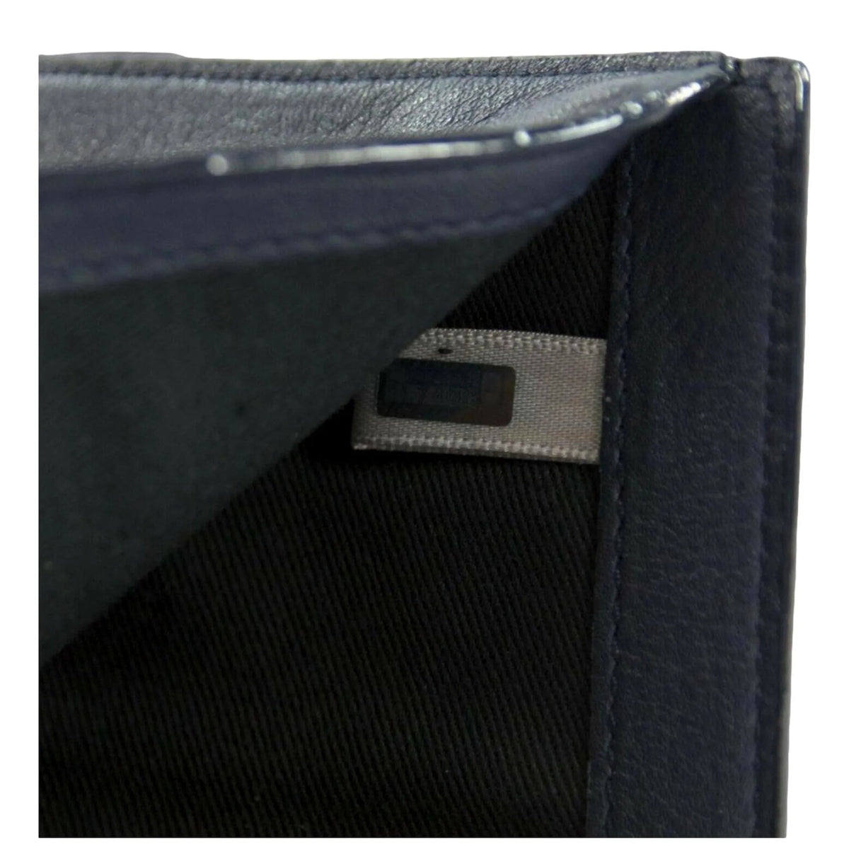 Jimmy Choo Cheri Dark Blue Leather Trifold Walllet - Wallets - Clayton's Online Store