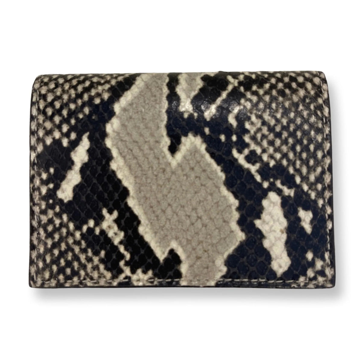 Jimmy Choo Martina Cardholder Card Case Wallet Snake Print Calf Leather - Wallets - Clayton's Online Store