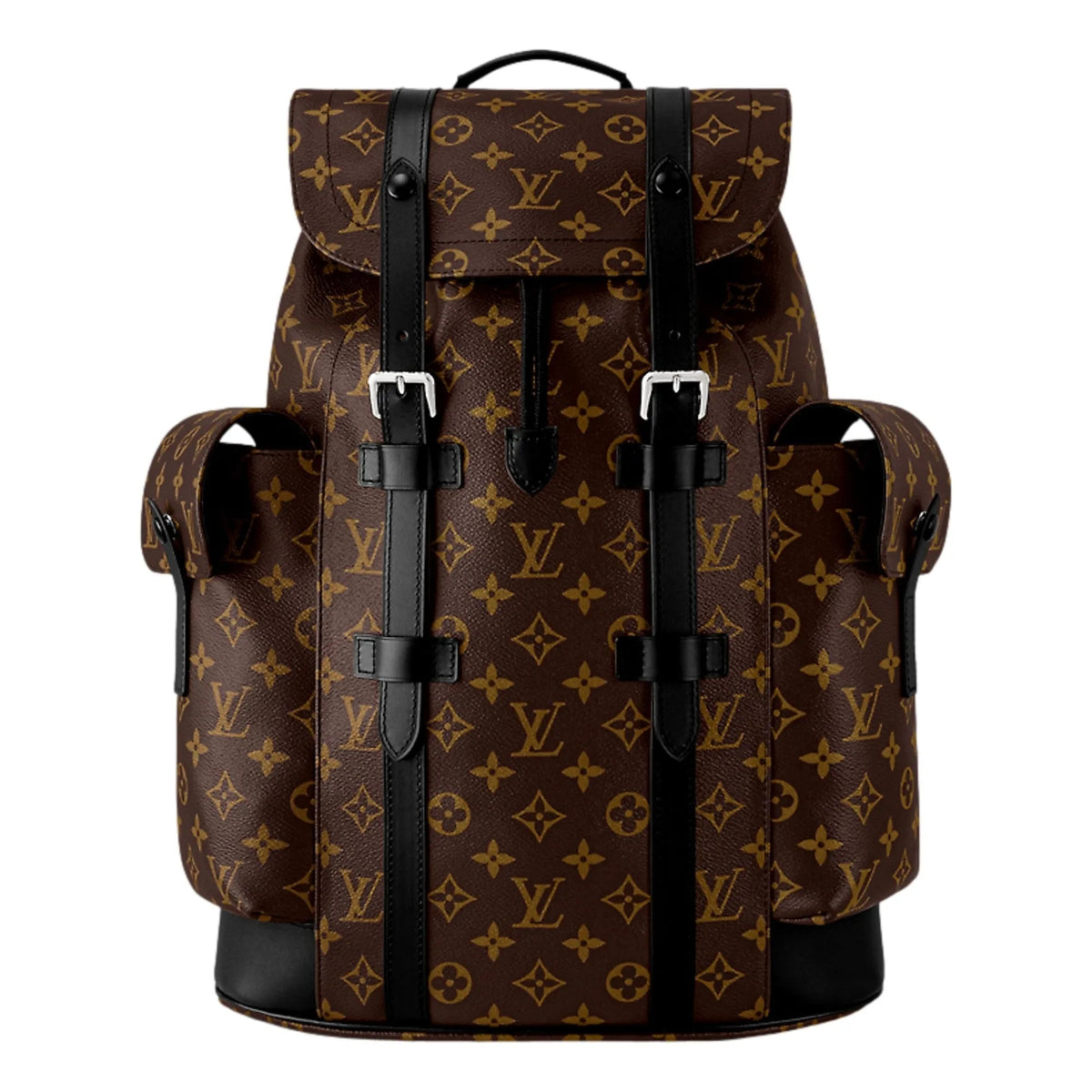 Louis Vuitton Christopher MM Monogram Macassar Canvas Backpack - Handbags - Clayton's Online Store