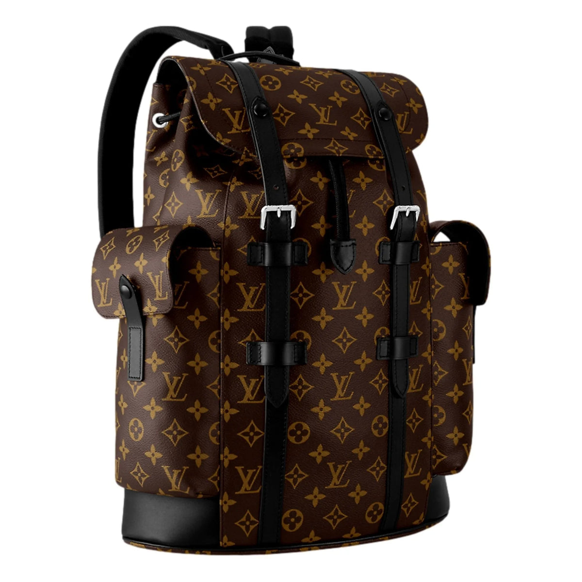 Louis Vuitton Christopher MM Monogram Macassar Canvas Backpack - Handbags - Clayton's Online Store